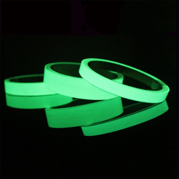 3x Rotoli Adesivi luminosi Nastro da 1cm x 10mt Fluo Adesivi Auto Moto Tuning Sicurezza  Fluorescente