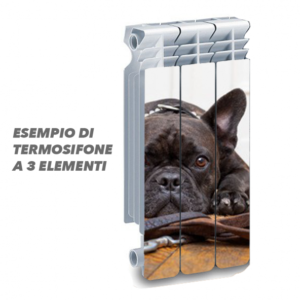 Adesivo Termosifone BULLDOG Rivestimento Adesivo Laminato Stickers Termosifone Wrapping Interior Design