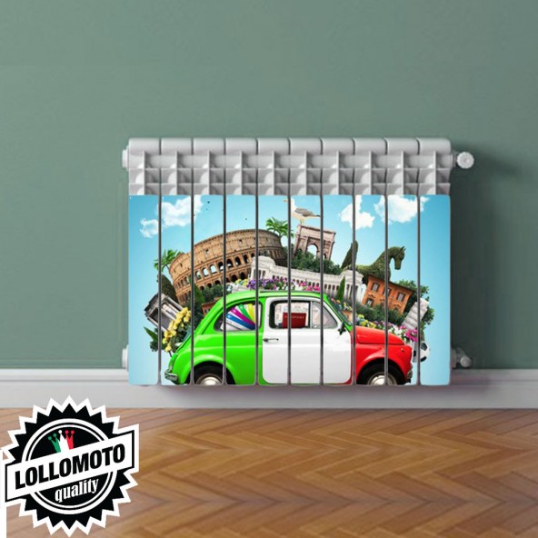 Termosifone ITALIA Rivestimento Adesivo Laminato Stickers Termosifone Wrapping Interior Design