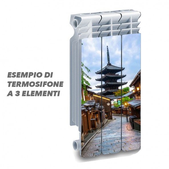 Termosifone JAPAN Rivestimento Adesivo Laminato Stickers Termosifone Wrapping Interior Design