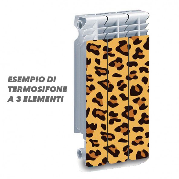 Termosifone MACULATO Rivestimento Adesivo Laminato Stickers Termosifone Wrapping Interior Design