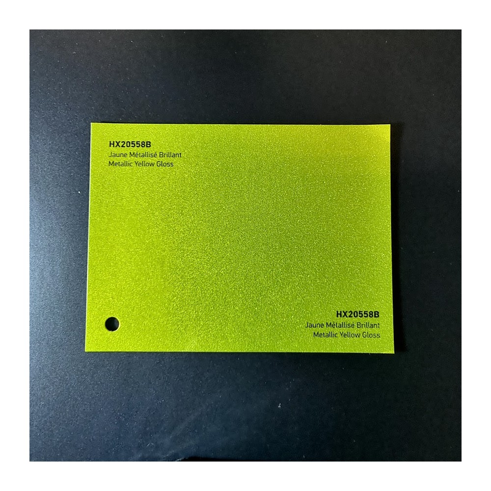 HEXIS SKINTAC HX20000 METALLIC YELLOW GLOSS FILM CAST PELLICOLA CAR WRAPPING PROFESSIONALE