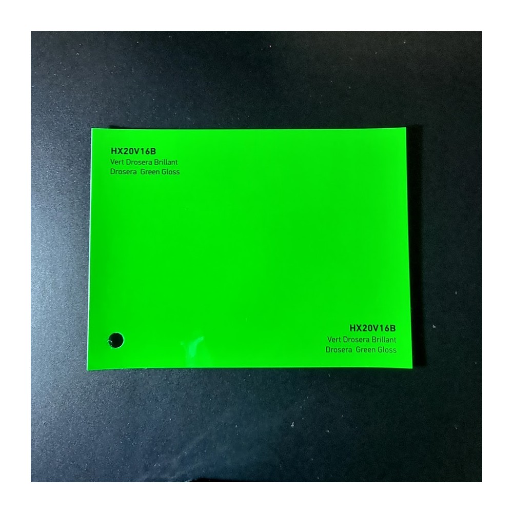 HEXIS SKINTAC HX20000 DROSERA GREEN GLOSS FILM CAST PELLICOLA CAR WRAPPING PROFESSIONALE