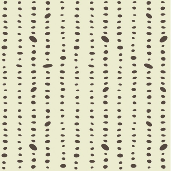 Carta da Parati Catenelle Marroni su Fondo Beige Interior