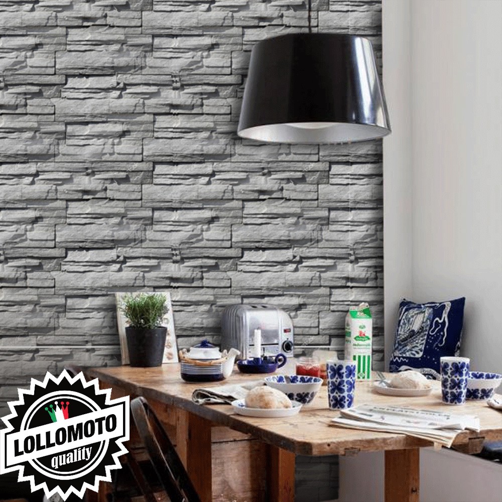 Carta da Parati Pietre Interior Design Arredamento