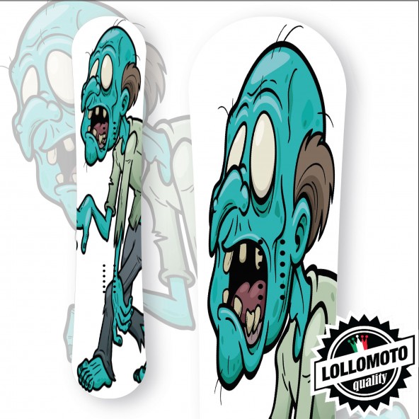 Adesivo Tavola Snowboard GARGAMELLA PUFFI Personalizzata Wrapping Stickers Decal Rivestimento Snow