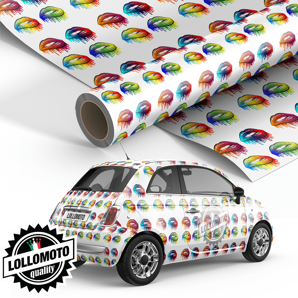 Pellicola KISS & KISS Pellicola Car Wrapping Adesiva Rivestimento Auto