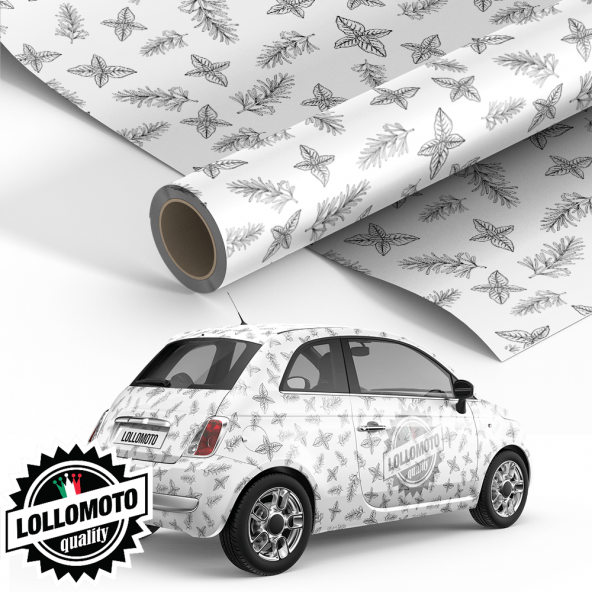 Pellicola CAMO PLANT Pellicola Car Wrapping Adesiva Rivestimento Auto
