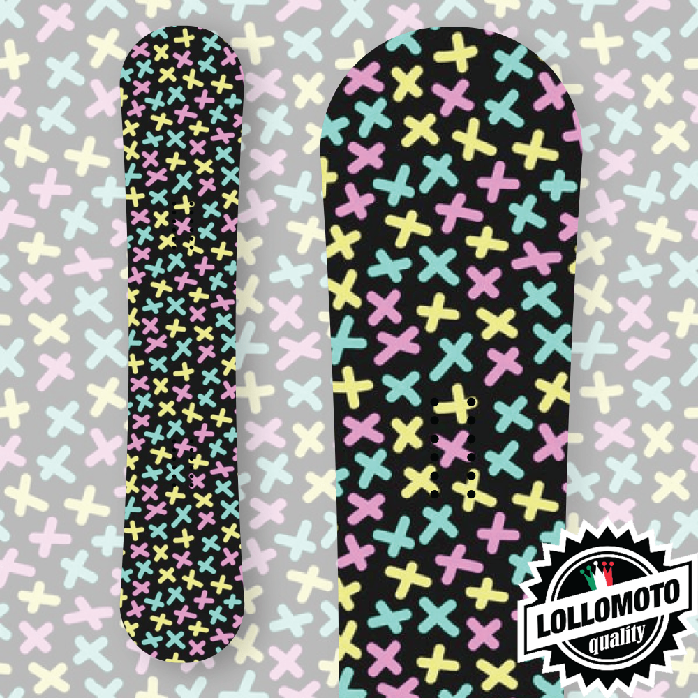 Adesivo Tavola Snowboard PerColor Personalizzata Wrapping Stickers Decal Rivestimento Snow