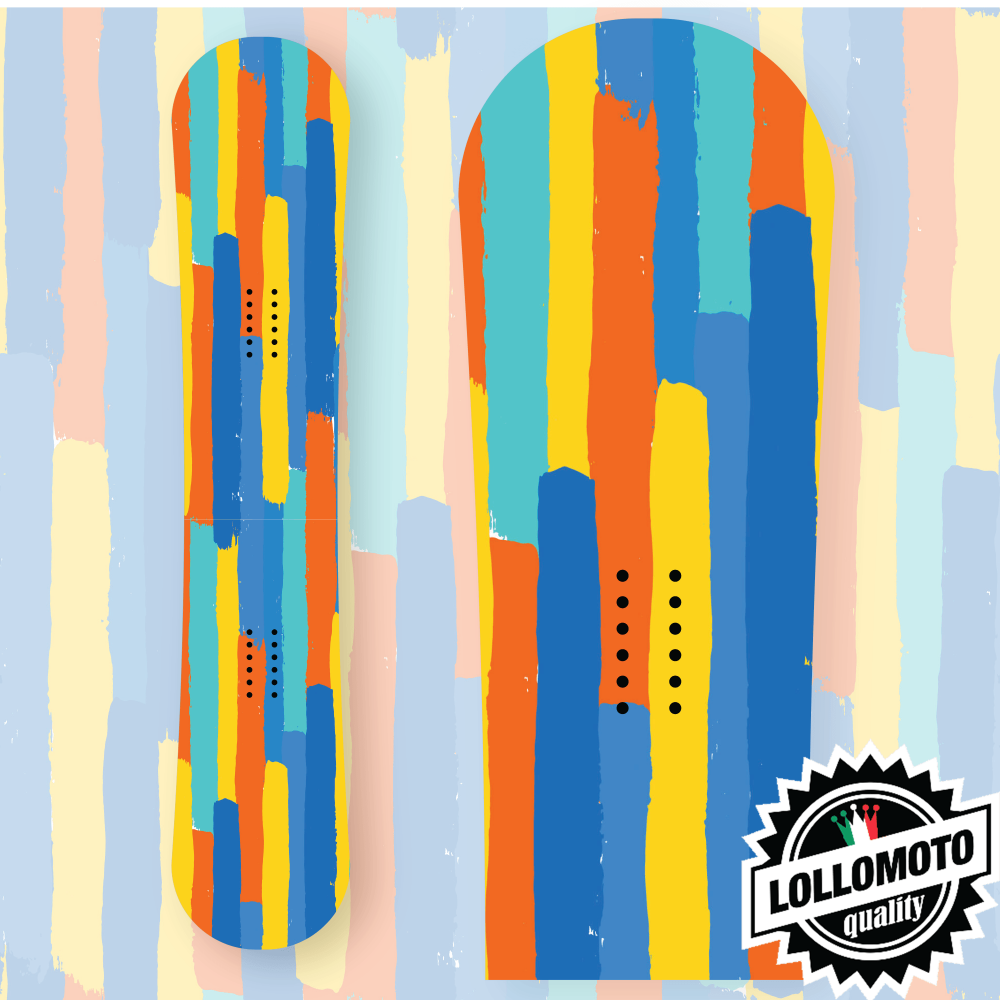 Adesivo Tavola Snowboard Painting Lines Personalizzata Wrapping Stickers Decal Rivestimento Snow