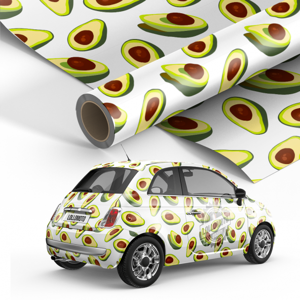 Pellicola Avocado Pellicola Car Wrapping Adesiva Rivestimento Auto