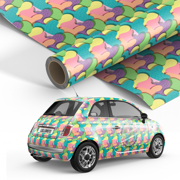Pellicola PostitBoard Pellicola Car Wrapping Adesiva Rivestimento Auto