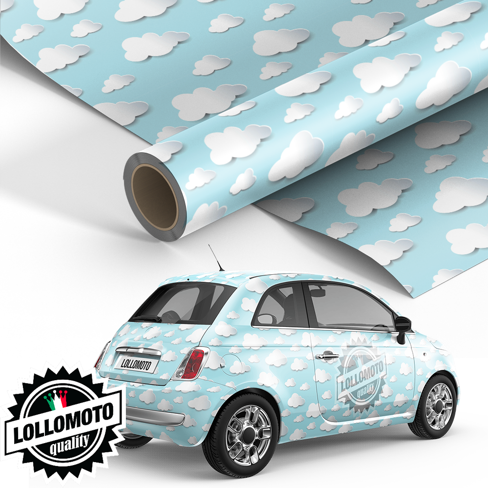 Pellicola Clouds Pellicola Car Wrapping Adesiva Rivestimento Auto