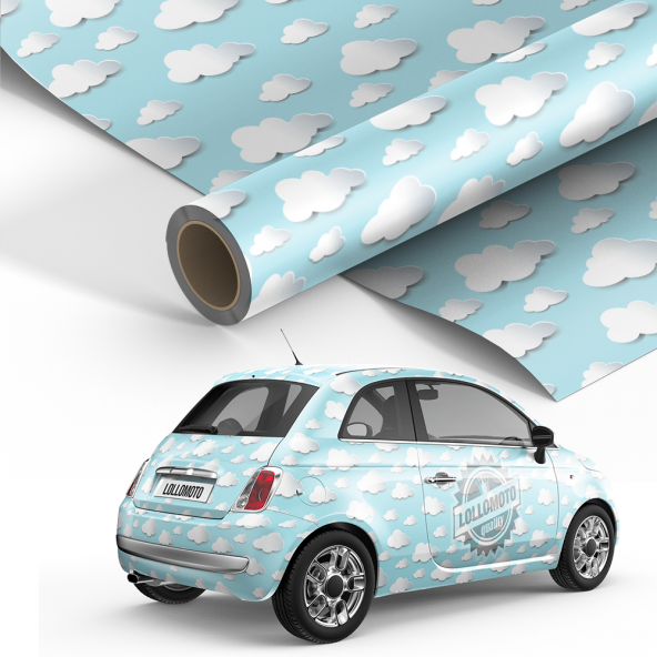 Pellicola Clouds Pellicola Car Wrapping Adesiva Rivestimento Auto
