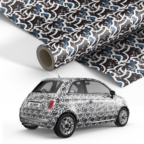 Pellicola Graffiti Vintage Pellicola Car Wrapping Adesiva Rivestimento Auto