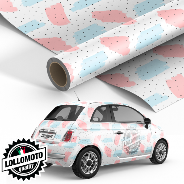 Pellicola Brush Strokes Pellicola Car Wrapping Adesiva Rivestimento Auto