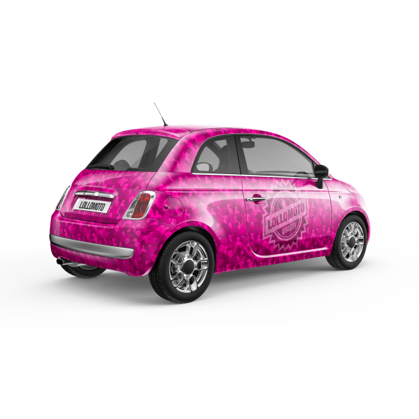 Pellicola Texture Pink Skull Pellicola Car Wrapping Adesiva Rivestimento Auto