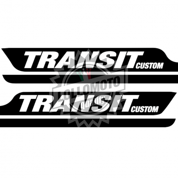 Adesivi Strisce Laterali per Ford Transit dal 2013 ad Oggi Stickers Accessori Auto Pellicole LOLLOMOTO