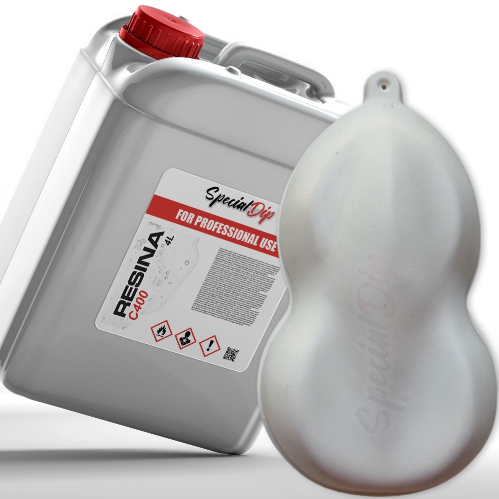 Bianco Opaco Tanica Professionale 4 lt SPECIAL DIP Car Dipping