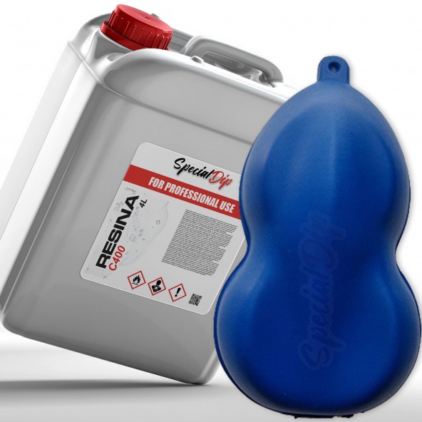 Blu Opaco Tanica Professionale 4 lt SPECIAL DIP Car Dipping