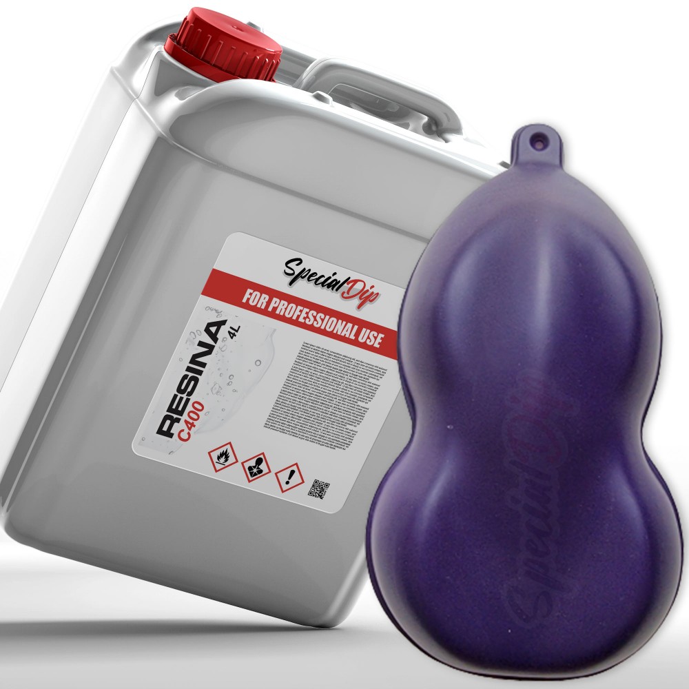 Viola Opaco Tanica Professionale 4 lt SPECIAL DIP Car Dipping