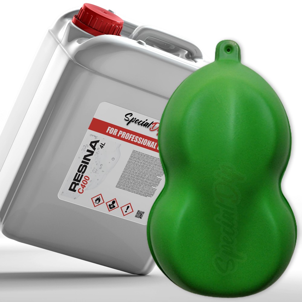 Verde Racing Opaco Tanica Professionale 4 lt SPECIAL DIP Car Dipping