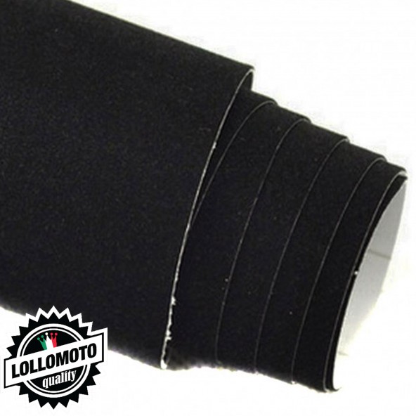 Pellicola Effetto ALCANTARA VELLUTO NERO Rivestimento Car Wrapping Adesiva Rivestimento Auto Moto Nautica Interior Design