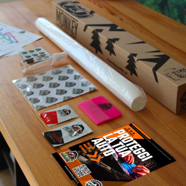 MonkeySkin | Kit Pellicole PPF per Interni Auto compatibili con Audi E-Tron dal 2019 al 2023