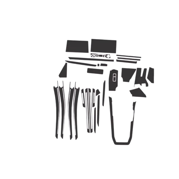 MonkeySkin | Kit Pellicole PPF per Interni Auto compatibili con Audi E-Tron dal 2019 al 2023