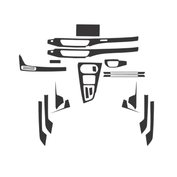 MonkeySkin | Kit Pellicole PPF per Interni Auto compatibili con Audi A5 Coupé dal 2016 al 2023