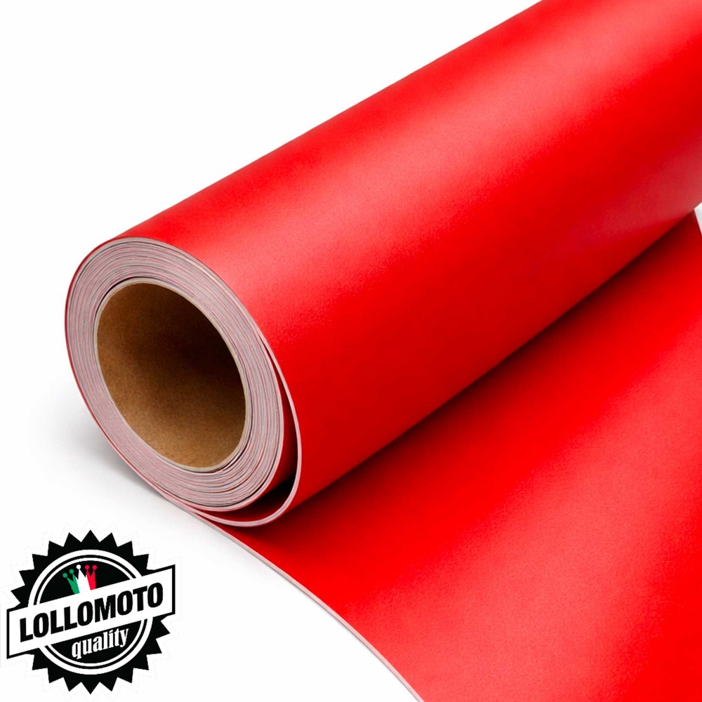 Pellicola Wrapping Arredamento Rosso Opaco Interni Interior Design Air Free