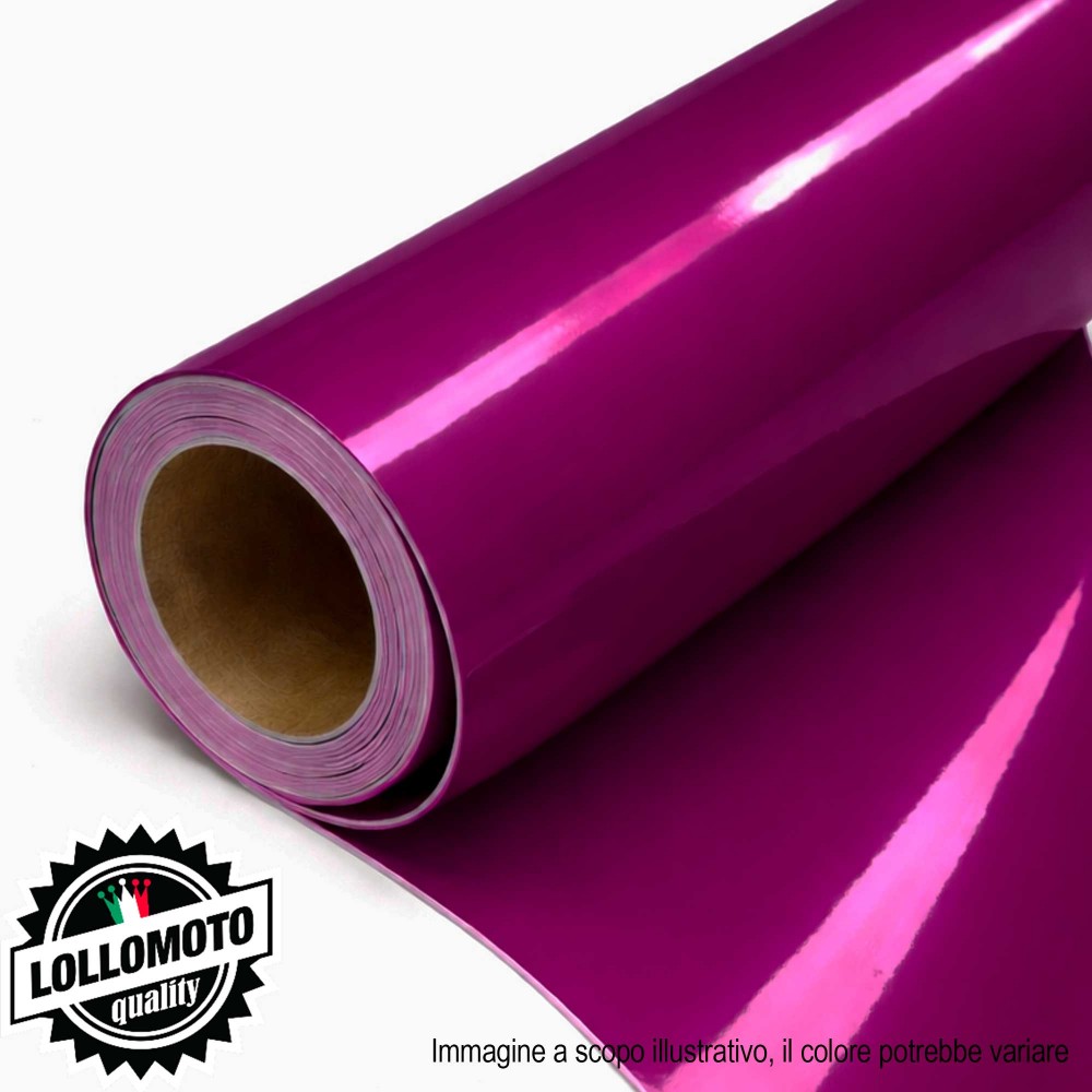 VIOLA PROFONDO Lucido Pellicole Adesiva Rivestimento Auto Car Wrapping