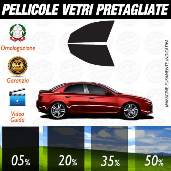 Alfa Romeo 159 5P 06-17 Pellicole Oscuramento Vetri Anteriori