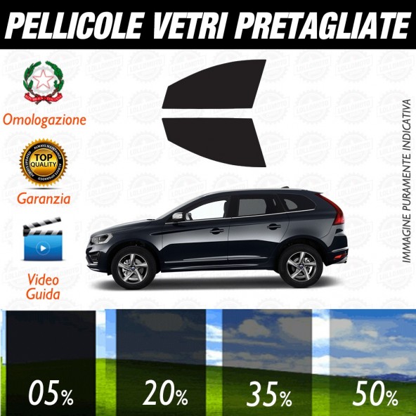 Volvo XC-60 08-12 Pellicole Oscuramento Vetri Anteriori Auto Pre Tagliate a Misura