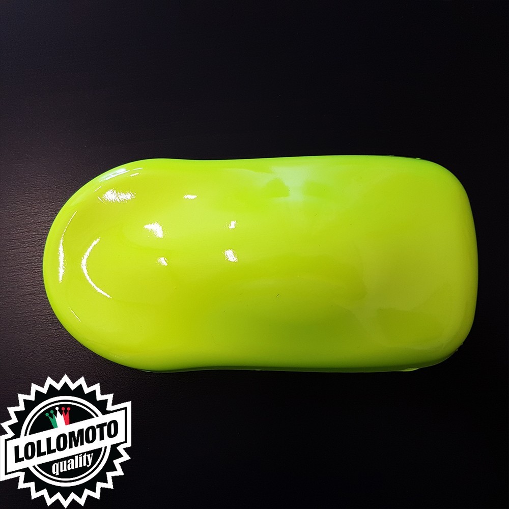 Lollomoto Pellicola Adesiva Fluorescente Gialla Per Car Wrapping – 76x50cm, Termoformabile