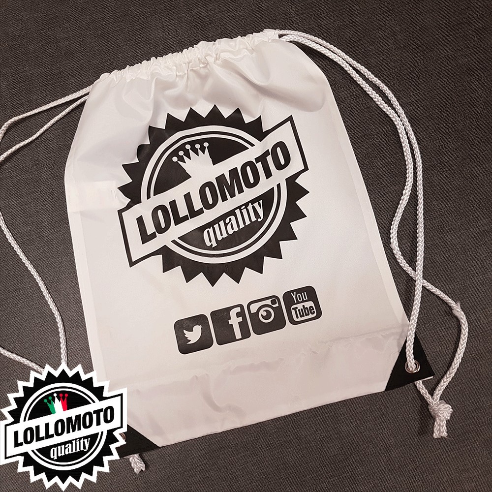 Zaintetto Zaino Borsa Nylon Sacchetto Lollomoto Accessori