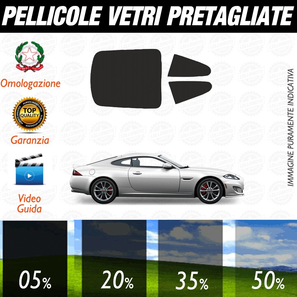Jaguar Xf / Xfr Sedan 10-13 Pellicole Oscuramento Vetri Auto Pre Tagliate a Misura
