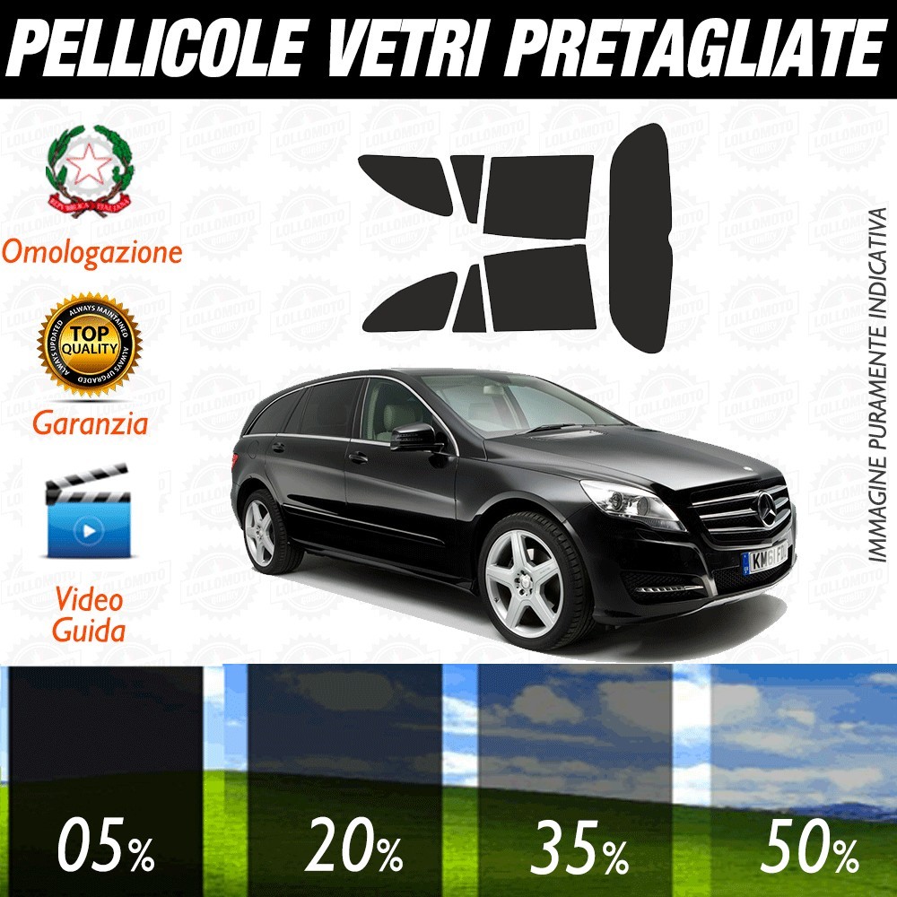 Mercedes GLA 14-17 Pellicole Oscuramento Vetri Auto Pre Tagliate a Misura