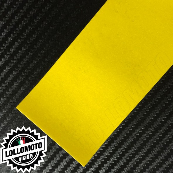 Giallo Opaco Satinato Metal Pellicola Cast Professionale