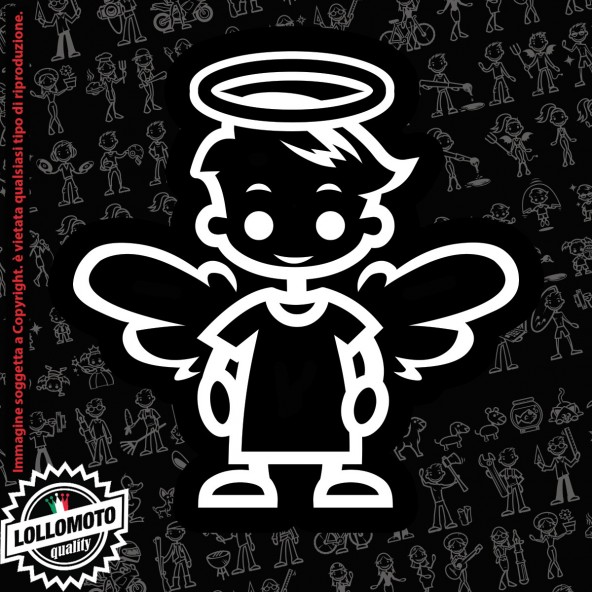 Bambino Calciatore StickMan© 2.0 Bianchi e Neri Adesivi Famiglia Vetro Auto Stickers Family Stickers Family Decal