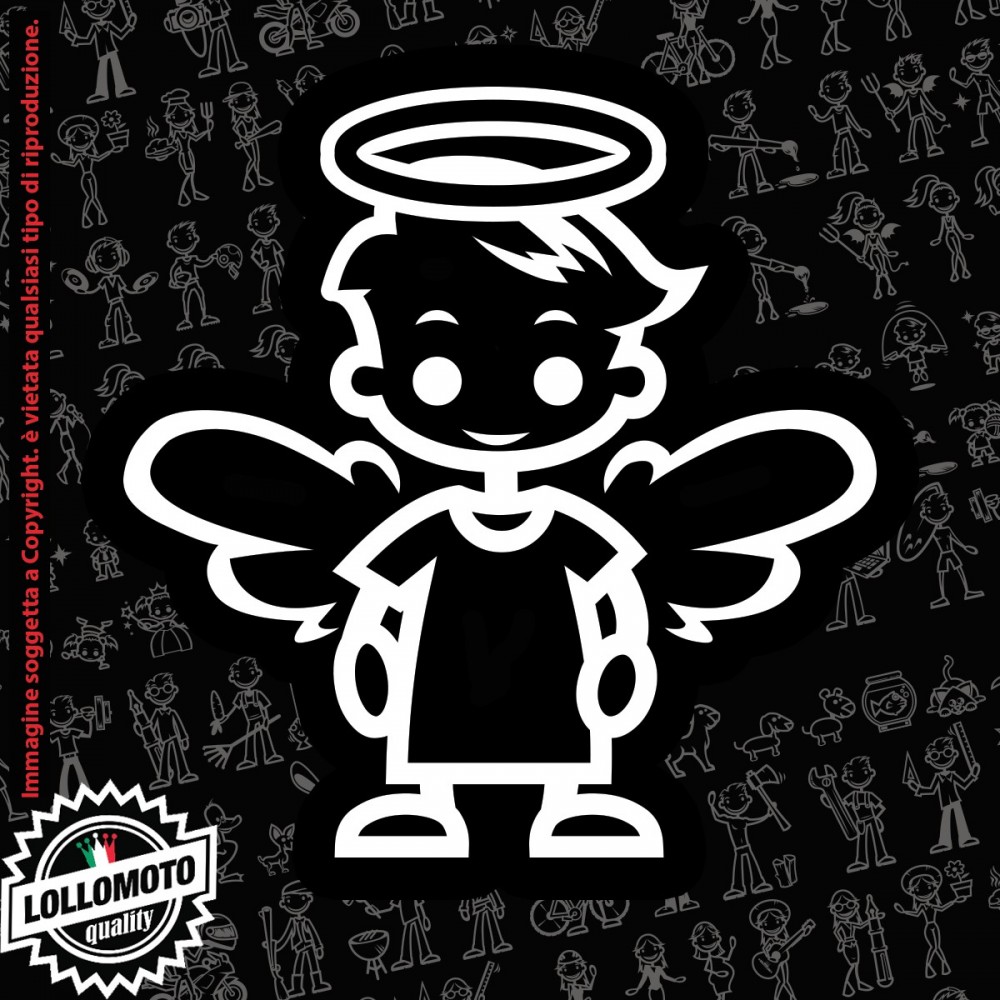 Bambino Calciatore StickMan© 2.0 Bianchi e Neri Adesivi Famiglia Vetro Auto Stickers Family Stickers Family Decal