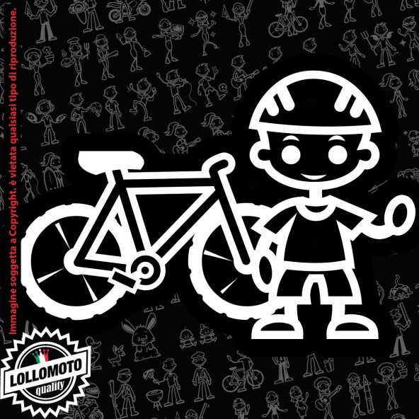 Bambino Angelo StickMan© 2.0 Bianchi e Neri Adesivi Famiglia Vetro Auto Stickers Family Stickers Family Decal