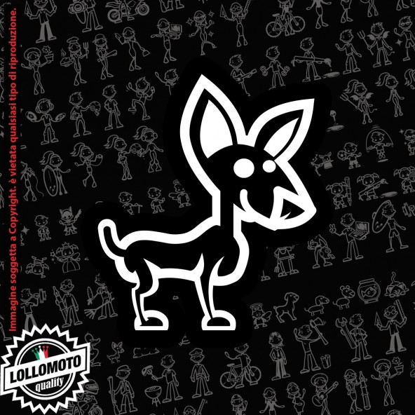 Cane Labrador StickMan© 2.0 Bianchi e Neri Adesivi Famiglia Vetro Auto Stickers Family Stickers Family Decal