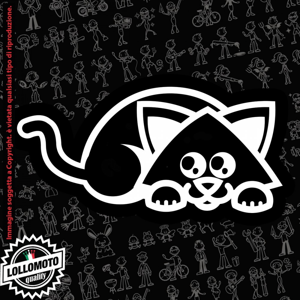 Cane Piccola Taglia StickMan© 2.0 Bianchi e Neri Adesivi Famiglia Vetro Auto Stickers Family Stickers Family Decal