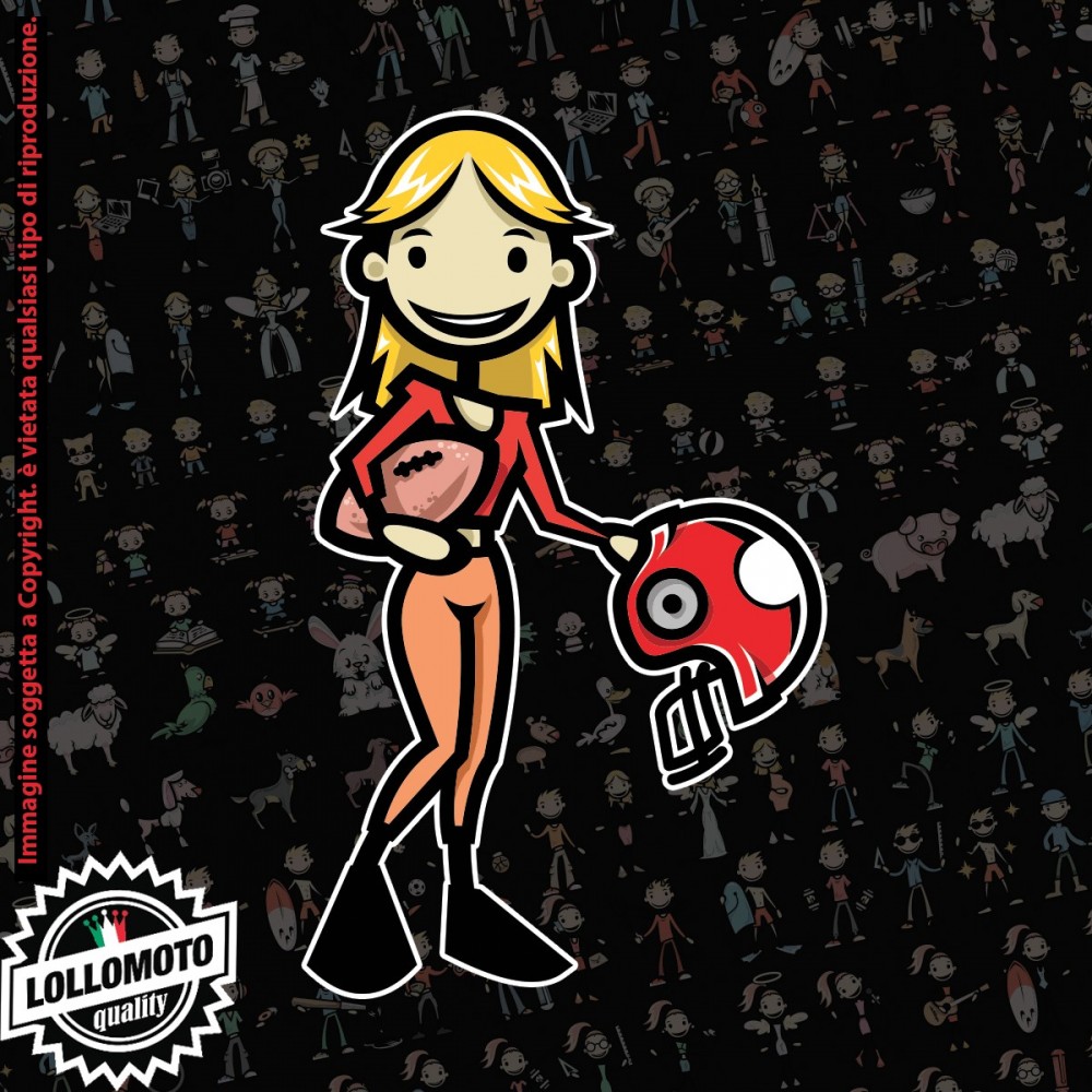 Mamma Principessa StickMan© 2.0 Colorati Adesivi Famiglia Vetro Auto Stickers Family Stickers Family Decal