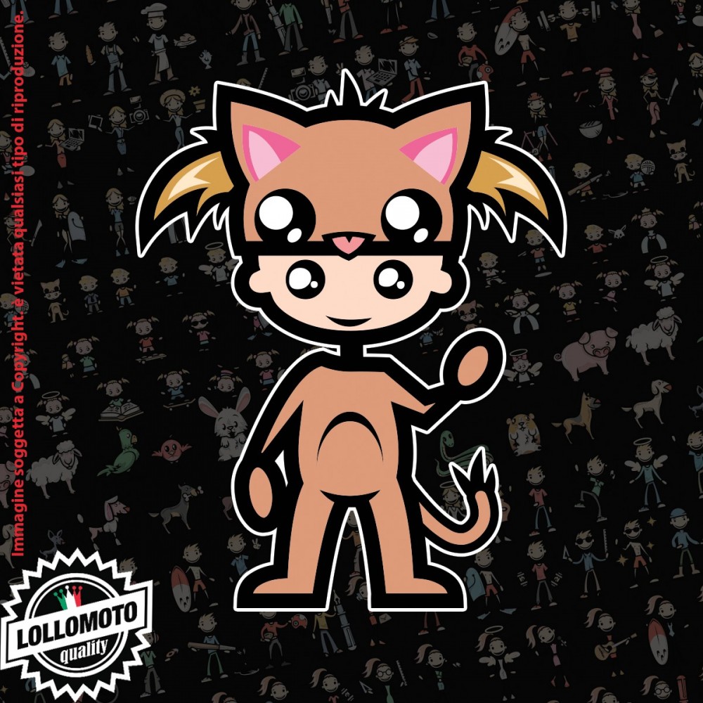 Bambina Pallavolo StickMan© 2.0 Colorati Adesivi Famiglia Vetro Auto Stickers Family Stickers Family Decal