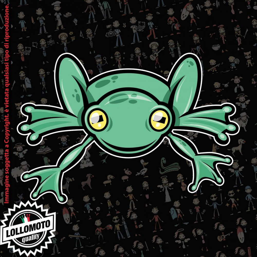 Coniglio StickMan© 2.0 Colorati Adesivi Famiglia Vetro Auto Stickers Family Stickers Family Decal