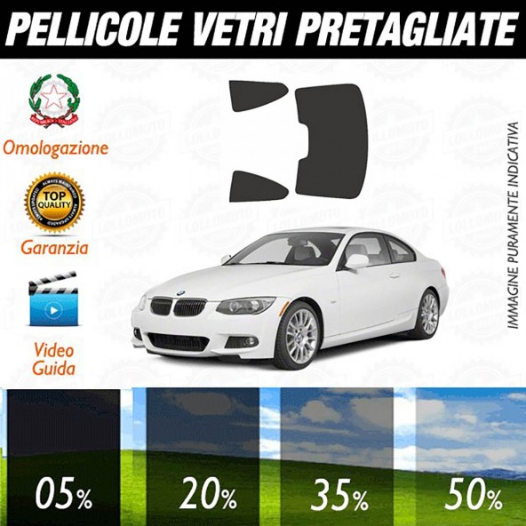 Pellicola Oscurante Vetri Auto Pretagliata – Compatibile Con 156 SW 97-06, 35% Di Trasparenza, Omologata
