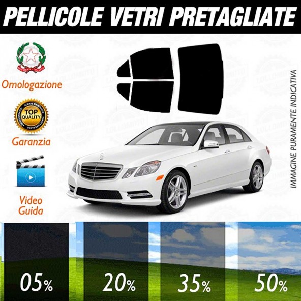 Mercedes E Sedan 10-15 Pellicole Oscuramento Vetri Auto Pre