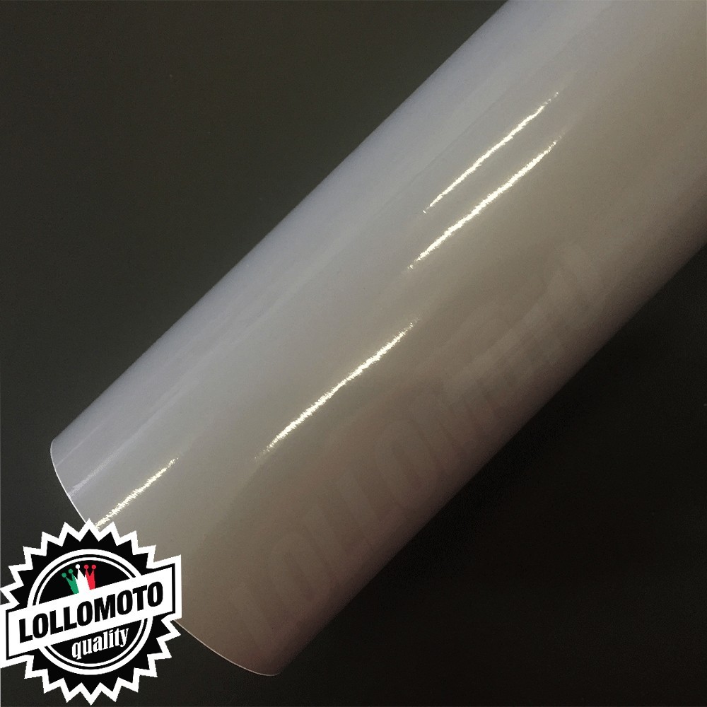 Grigio Chiaro Lucido Pellicola Adesiva Rivestimento Auto Car